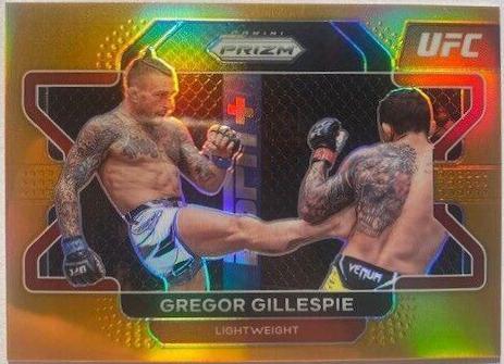 Gregor Gillespie 2022 Panini Prizm UFC Base #91 Orange