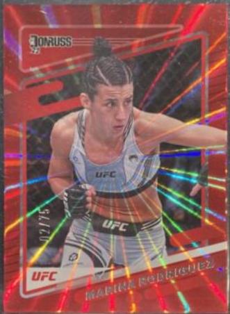 Marina Rodriguez 2022 Panini Donruss UFC Base #64 Red