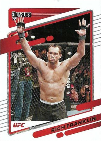 Rich Franklin 2022 Panini Donruss UFC Base #190 Red