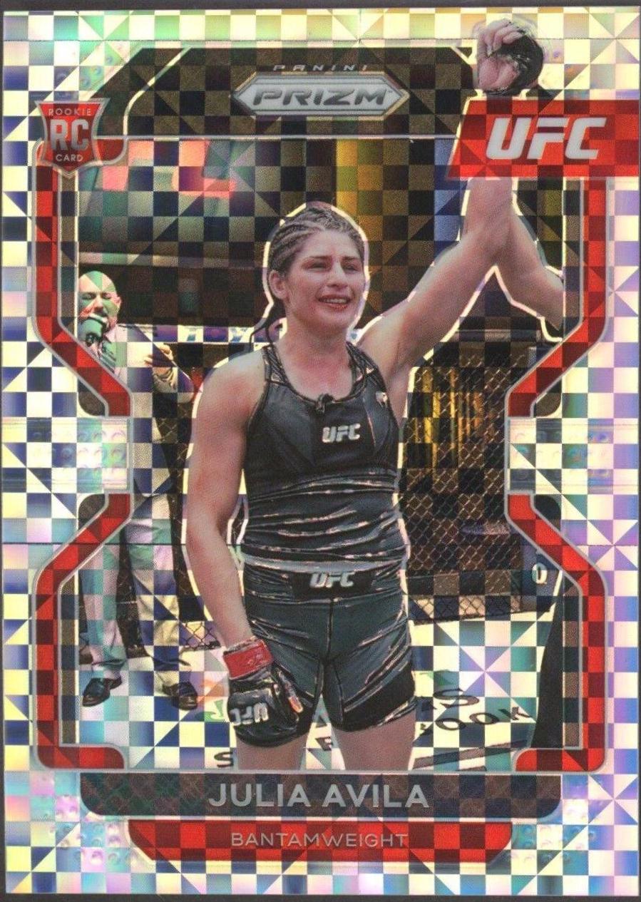 Julia Avila 2022 Panini Prizm UFC Base #136 Lucky Envelopes