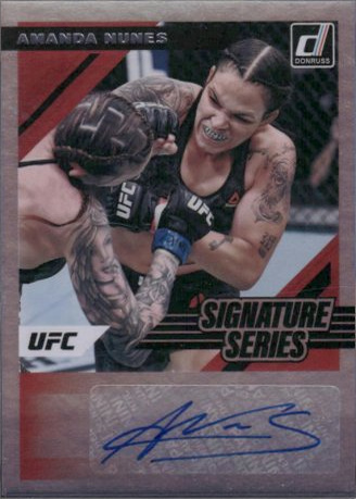 Amanda Nunes 2022 Panini Donruss UFC Signature Series #64 Red
