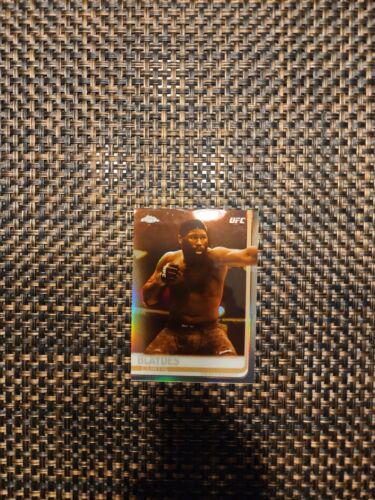 Curtis Blaydes 2019 Topps Chrome UFC Base #96 Refractor