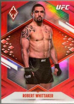 Robert Whittaker 2022 Panini Chronicles UFC Base Phoenix #322 Red