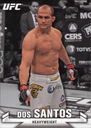 Junior Dos Santos 2013 Topps UFC Knockout Base #43 Gold