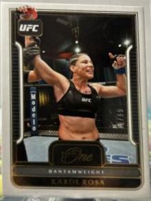 Karol Rosa 2023 Panini Chronicles UFC Base One #483 Green