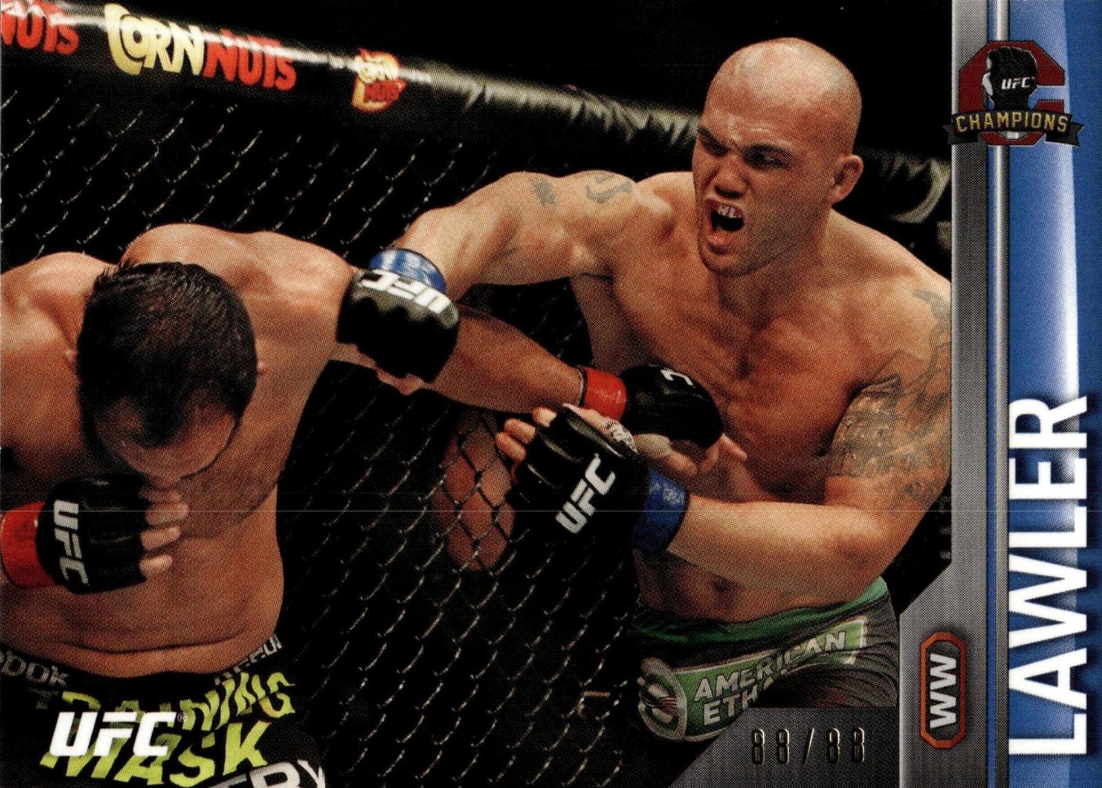 Robbie Lawler 2015 Topps UFC Champions Base #23 Blue