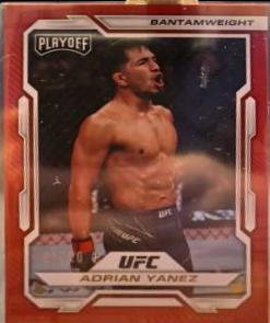 Adrian Yanez 2023 Panini Chronicles UFC Base Playoff #163 Gold