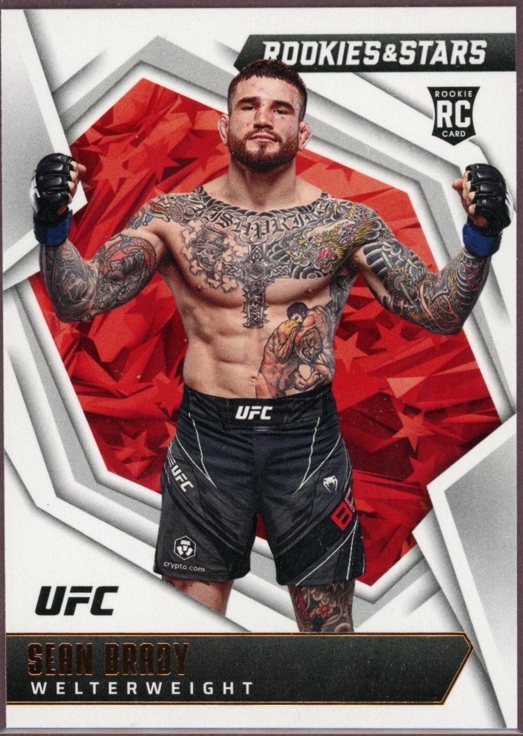 Sean Brady 2022 Panini Chronicles UFC Base Rookies and Stars #182 Bronze