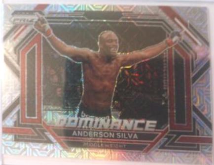 Anderson Silva 2023 Panini Prizm UFC Dominance #25 Mojo