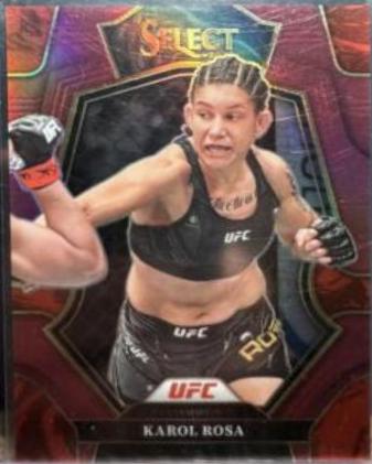 Karol Rosa 2023 Panini Select UFC Premier Level #194 Maroon
