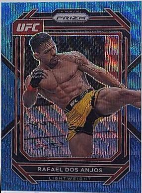 Rafael Dos Anjos 2023 Panini Prizm UFC Base #194 Blue Wave