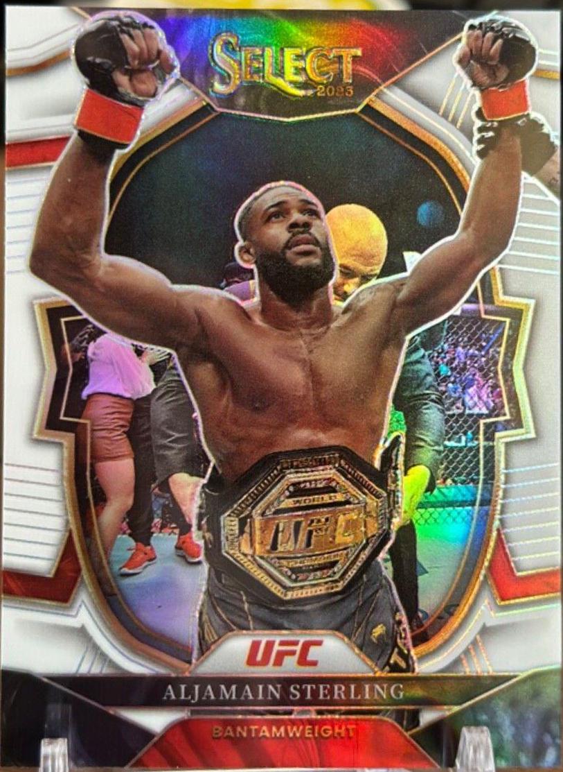 Aljamain Sterling 2023 Panini Select UFC Concourse #58 White