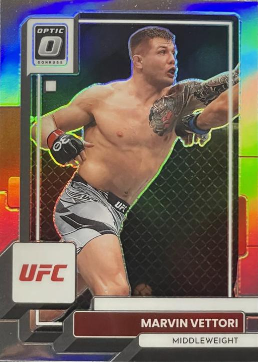 Marvin Vettori 2023 Panini Donruss Optic UFC Base #5 Holo