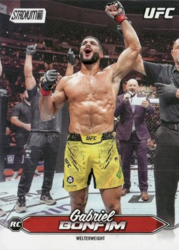 Gabriel Bonfim 2025 Topps Stadium Club UFC Base #164 Black & White