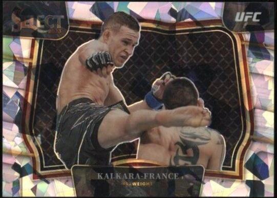 Kai Kara-France 2023 Panini Select UFC Mezzanine #395 Cracked Ice