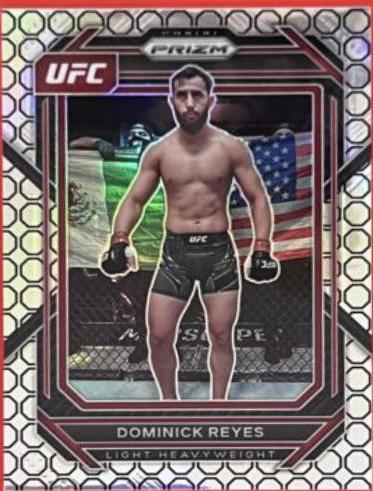 Dominick Reyes 2023 Panini Prizm UFC Base #185 Octagon