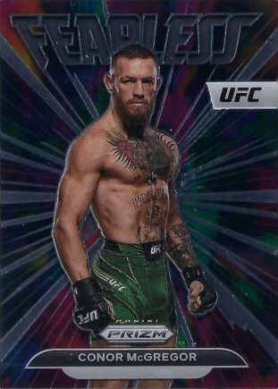 Conor McGregor 2023 Panini Prizm UFC Fearless #13 Black