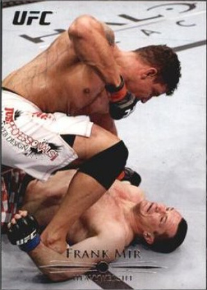 Frank Mir 2011 Topps UFC Title Shot Base #39 Silver