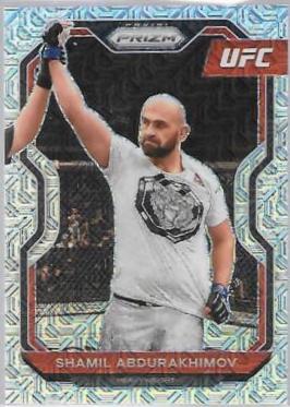 Shamil Abdurakhimov 2021 Panini Prizm UFC Base #6 Mojo