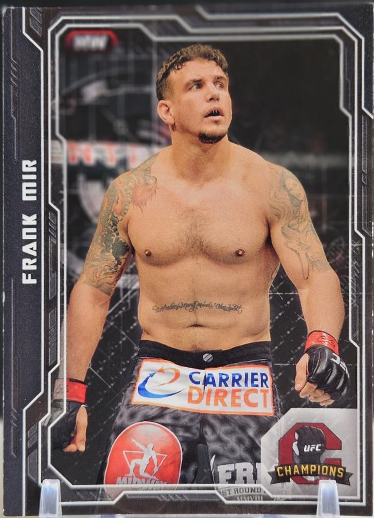 Frank Mir 2014 Topps UFC Champions Base #67 Black