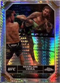 Marlon Vera 2024 Topps Chrome UFC Base #124 Prism Refractor