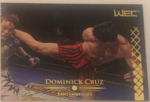 Dominick Cruz 2011 Topps UFC Title Shot Base #41 Gold
