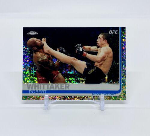 Robert Whittaker 2019 Topps Chrome UFC Base #37 Diamond Hot Box