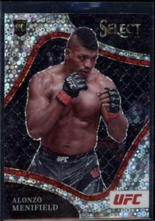 Alonzo Menifield 2022 Panini Select UFC Octagonside #290 Disco