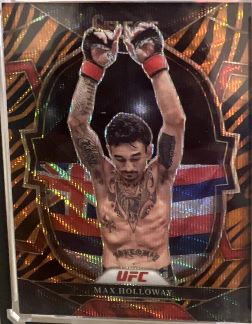 Max Holloway 2023 Panini Select UFC Concourse #85 Tiger