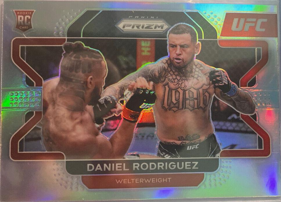 Daniel Rodriguez 2022 Panini Prizm UFC Base #89 Silver