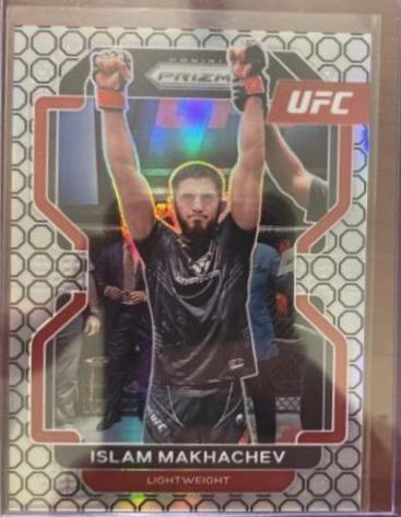Islam Makhachev 2022 Panini Prizm UFC Base #125 Octagon