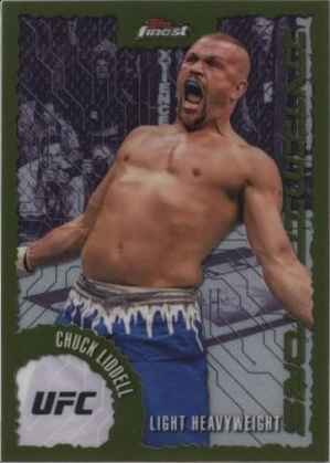 Chuck Liddell 2025 Topps Finest UFC Intimidators #IT-28 Red Refractor
