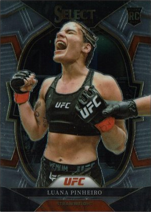 Luana Pinheiro 2023 Panini Select UFC Concourse #29 Gold Disco