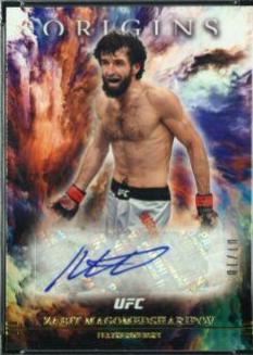 Zabit Magomedsharipov 2021 Panini Chronicles UFC Origins Autographs #24 Platinum