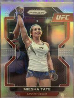 Miesha Tate 2022 Panini Prizm UFC Base #120 Silver