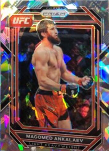 Magomed Ankalaev 2023 Panini Prizm UFC Base #190 Ice