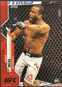 Geoff Neal 2020 Topps UFC Base #90 Red