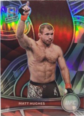 Matt Hughes 2022 Panini Chronicles UFC Base Spectra #389 Silver