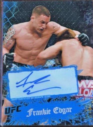 Frankie Edgar 2010 Topps UFC Main Event Fighter Autographs #51