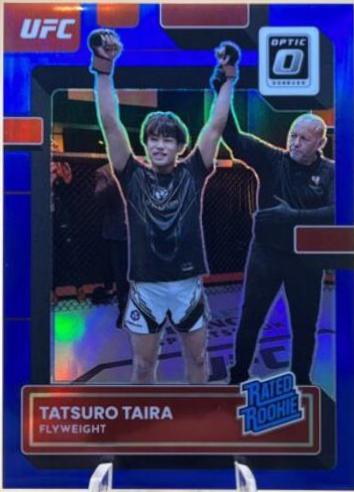 Tatsuro Taira 2023 Panini Donruss Optic UFC Base #135 Blue