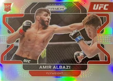 Amir Albazi 2022 Panini Prizm UFC Base #75 Silver