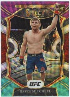 Bryce Mitchell 2021 Panini Select UFC Octagonside #277 Scope