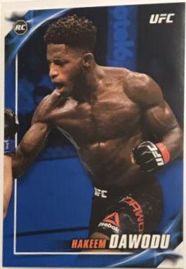 Hakeem Dawodu 2019 Topps UFC Knockout Base #15 Blue
