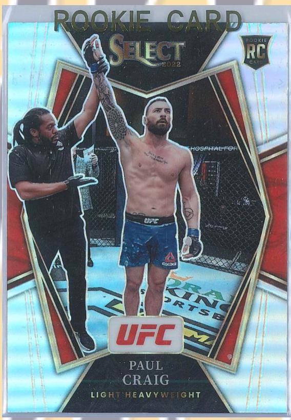 Paul Craig 2022 Panini Select UFC Premier Level #195 Silver