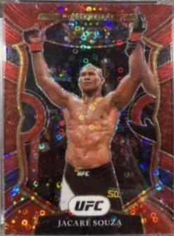 Ronaldo Souza 2021 Panini Select UFC Concourse #74 Red Disco