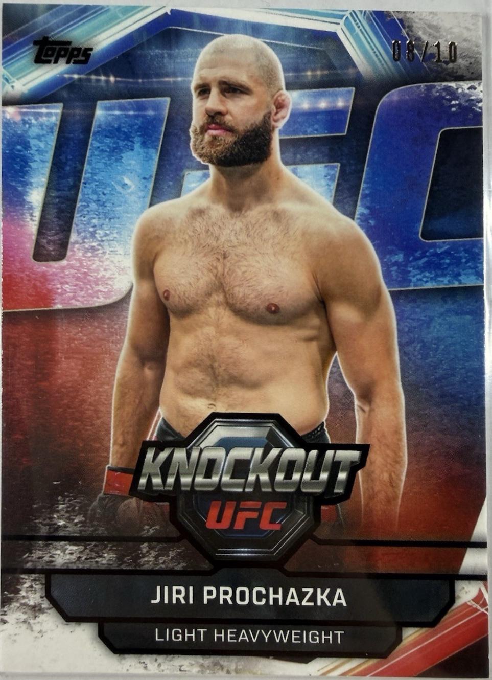 Jiri Prochazka 2026 Topps Knockout UFC Base #13 Black