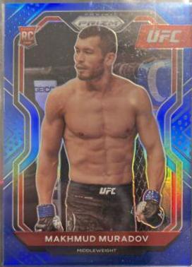 Makhmud Muradov 2021 Panini Prizm UFC Base #55 Blue