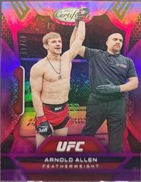 Arnold Allen 2023 Panini Chronicles UFC Base Certified #227 Purple