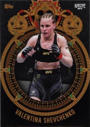 Valentina Shevchenko 2024 Topps Noche UFC Base #4 Purple