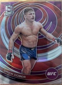 Drew Dober 2023 Panini Chronicles UFC Base Spectra #391 Purple